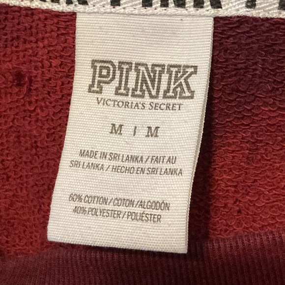 Brand: Pink, M, Condition: Pre-owned, Material: 60% Cotton and 40% Polyester. - Picture 3 of 3